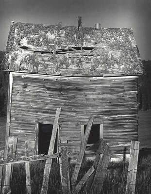 A lonely, abandoned building behind a dilapidated fence received a score of 21 from the Boise Camera Club competition.