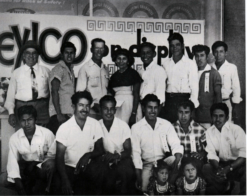 Antonio Hernandez Rodriguez was instrumental in organizing committees in southern Idaho migrant labor camps to celebrate traditional Mexican fiestas and other cultural events. During the late 1950s, this Twin Falls committee of volunteers helped organize Mexican Independence Day festivities (photo #76-102.65/A courtesy Idaho State Historical Society).