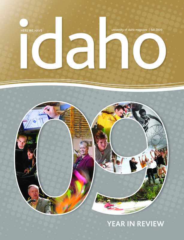 Articles: "High-Tech in the Courtroom"; "A Presidential Award for Innovation and Social Impact"; "Idaho Basketball--A Remarkable Turnaround"; "The Power of Learning Through Service"; "Tutxinmepu Pow Wow"; "Times Have Changed for Family and Consumer Sciences"; "Wherefore Art Thou, Giant Palouse Earthworm?"; "Preseident M. Duane Nellis Sets the Pace"; "Creating the Perfect Wave"; "A 106-Million-Dollar Celebration"; "100 Years of Forestry Education"; "A Vandal Legacy- Phil and Mac Hopson"