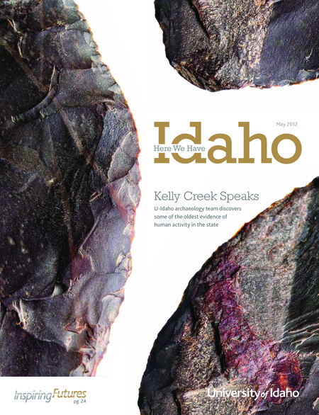 Articles: "Kelly Creek Speaks"; "A Little Piece of the Big Easy"; "Prichard Gallery Celebrates 25 Years as Downtown's Draw"; "Vandal-izing Antartica the Eco-Friendly Way"; "Inspiring Futures: Invest in the University of Idaho"; "Abraham Lincoln: Vampire Hunter"; "Neither Rain, Sleet nor Snow Slowed Vandal Golfer Kayla Mortellaro"