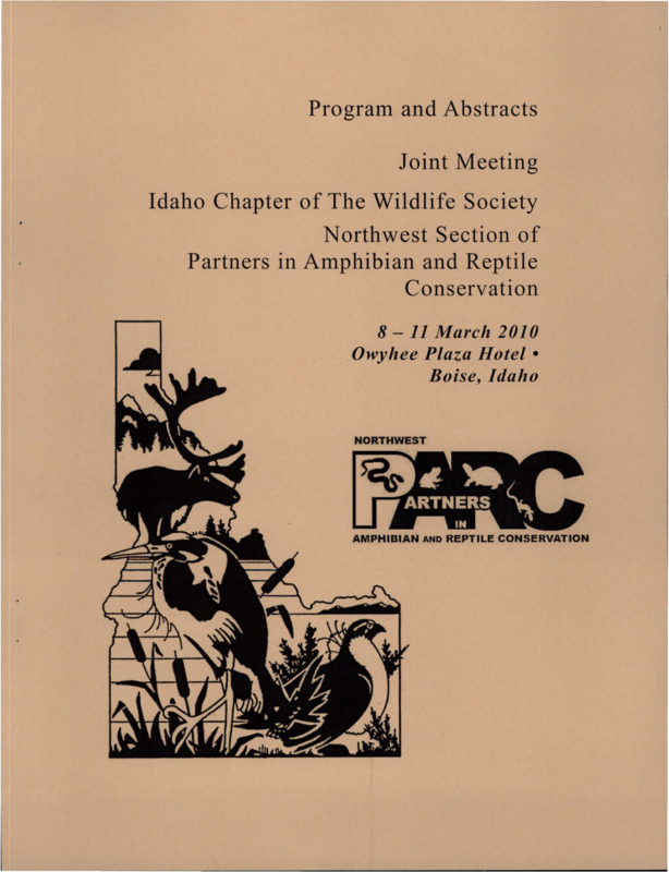 2010 joint meeting document. A collection of documents including but not limited to programs, abstracts, agendas, and registrations.
