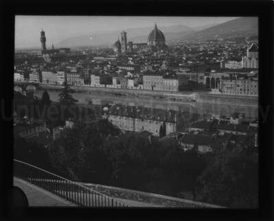Panoramic view of Florence, Italy.