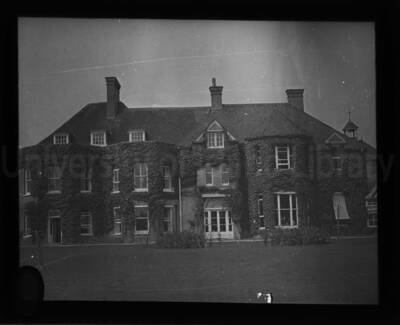 Facade of a building in an unknown location.