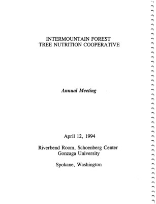 Forest fertilization for enhancing tree growth and improving the value of harvested timber has been an effective silvicultural practice in the Inland Northwest forests. Early large scale study trials were installed in 1980, 1981 and 1982 to study the effects of nitrogen fertilization on forest nutrition, growth and survival of second-growth, even-aged Rocky Mountain Douglas-fir. A total of 98 research sites located across six ecologically diverse geographic regions throughout the Intermountain Northwest were respectively monitored for twelve, fourteen and sixteen years after establishment. Subsequent evidence from the Douglas-fir trials suggested that elements other than nitrogen, particularly potassium, may be limiting on some forest site types and may have significant influence on forest health. In response, a subset of the original trials was retreated in 1987 and 1988 with nitrogen and/or nitrogen plus potassium treatments. Technical and refereed documents include initial establishment and growth responses. Additional documentation is also presented for the 1987 and 1988 retreatment.
