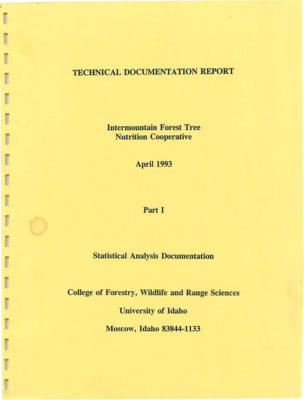 Forest fertilization for enhancing tree growth and improving the value of harvested timber has been an effective silvicultural practice in the Inland Northwest forests. Early large scale study trials were installed in 1980, 1981 and 1982 to study the effects of nitrogen fertilization on forest nutrition, growth and survival of second-growth, even-aged Rocky Mountain Douglas-fir. A total of 98 research sites located across six ecologically diverse geographic regions throughout the Intermountain Northwest were respectively monitored for twelve, fourteen and sixteen years after establishment. Subsequent evidence from the Douglas-fir trials suggested that elements other than nitrogen, particularly potassium, may be limiting on some forest site types and may have significant influence on forest health. In response, a subset of the original trials was retreated in 1987 and 1988 with nitrogen and/or nitrogen plus potassium treatments. Technical and refereed documents include initial establishment and growth responses. Additional documentation is also presented for the 1987 and 1988 retreatment.
