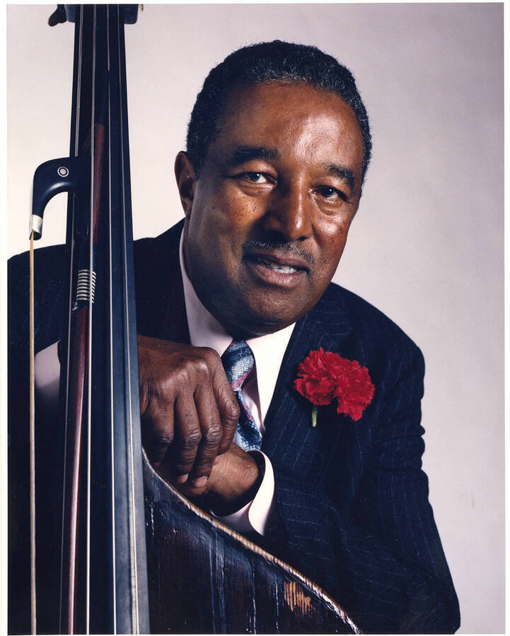 Ray Brown.  10 x 8 inch color photograph.