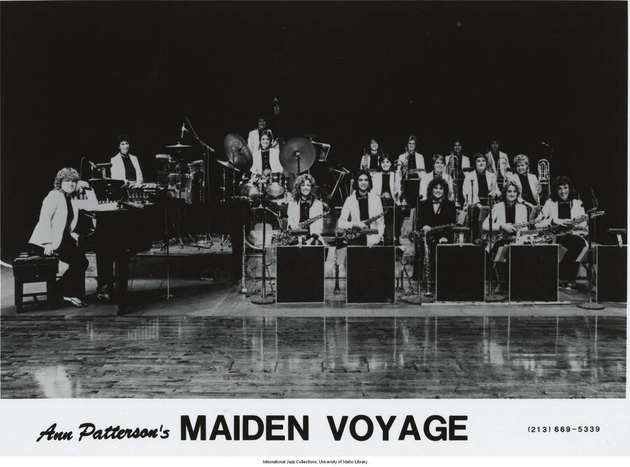 8 x 10 inch photograph; Ann Patterson's Maiden Voyage (1 duplicate)