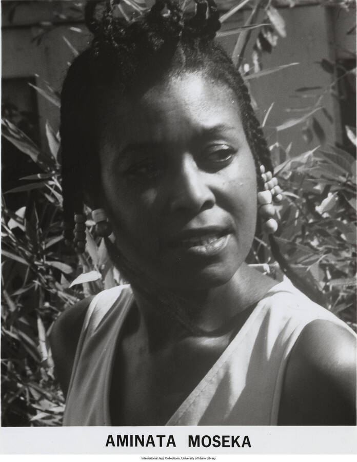 10 x 8 inch photograph; Aminata Moseka