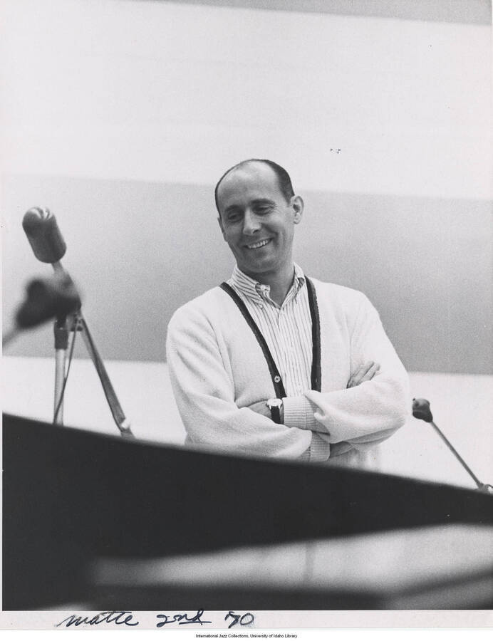 10 x 8 inch photograph; Henry Mancini