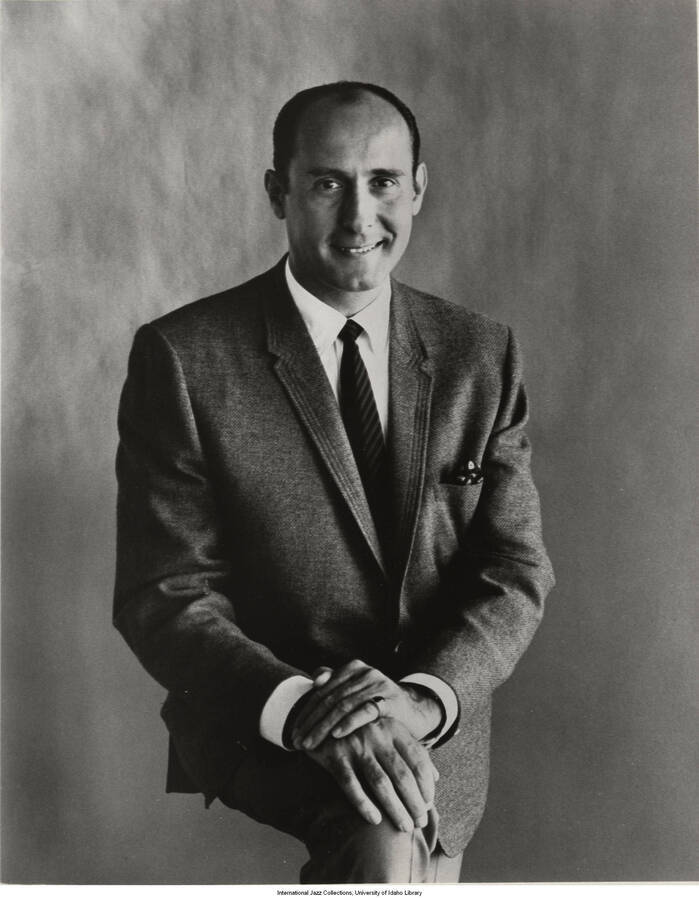 10 x 8 inch photograph; Henry Mancini