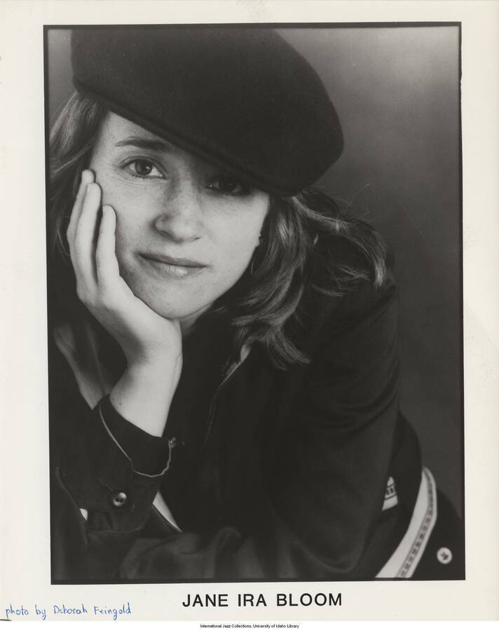10 x 8 inch photograph; Jane Ira Bloom (2 duplicates)