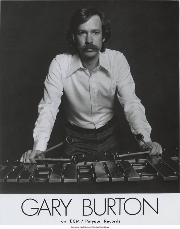 10 x 8 inch photograph; Gary Burton