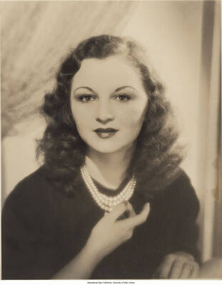 10 x 8 inch photograph; Jeanne Burns