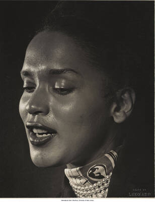 10 x 8 inch photograph; unidentified woman