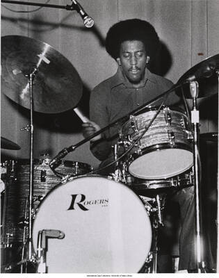 10 x 8 inch photograph; unidentified baterist