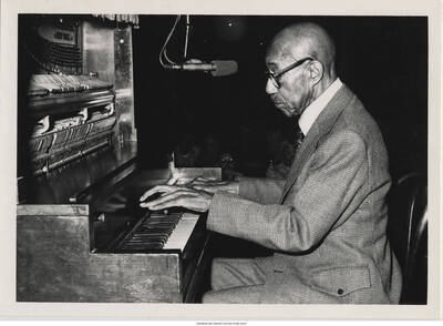 5 x 7 inch photograph; Eubie Blake