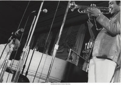 3 1/2 x 5 inch photograph; performing are Eubie Blake and unidentified musicians