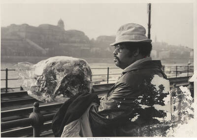 5 x 7 inch photograph; unidentified man