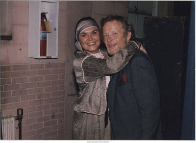 5 x 7 inch photograph; unidentified couple