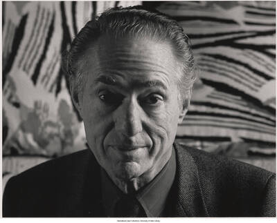 8 x 10 inch photograph. Leonard Feather