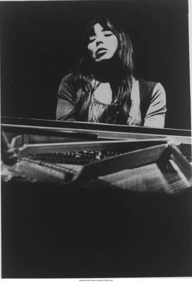 7 x 5 inch photograph; Toshiko Akiyoshi