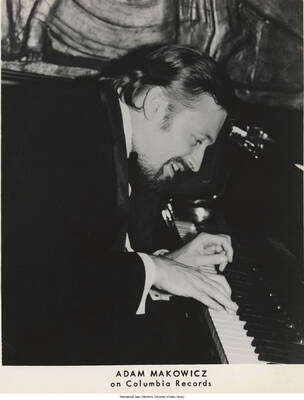 10 x 8 inch photograph; Adam Makowicz