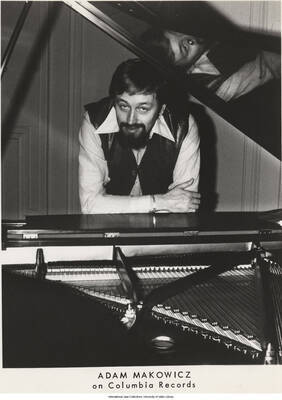 10 x 8 inch photograph; Adam Makowicz