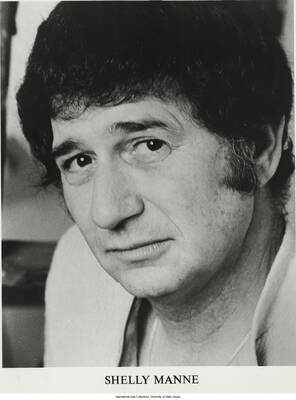 10 x 8 inch photograph; Shelly Manne