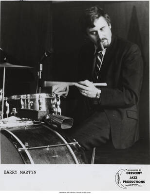 10 x 8 inch photograph; Barry Martyn