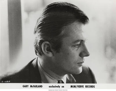 8 x 10 inch photograph; Gary McFarland