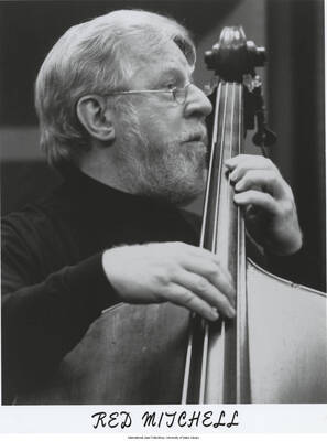 10 x 8 inch photograph; Red Mitchell