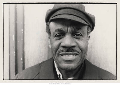 7 x 9 1/2 inch photograph; Billy Moore