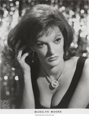 10 x 8 inch photograph; Marilyn Moore