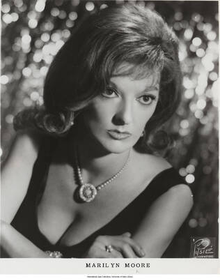 10 x 8 inch photograph; Marilyn Moore