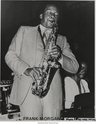 10 x 8 inch photograph; Frank Morgan