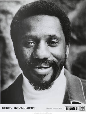 10 x 8 inch photograph; Buddy Montgomery