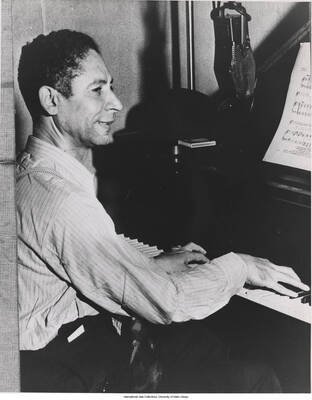 10 x 8 inch photograph; Jelly Roll Morton