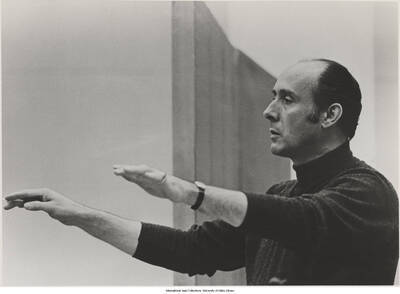 8 x 10 inch photograph; Henry Mancini