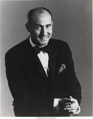 10 x 8 inch photograph; Henry Mancini