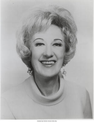 10 x 8 inch photograph; Marian McPartland