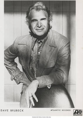 10 x 8 inch photograph; Dave Brubeck