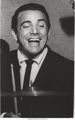 10 x 8 inch photograph; Louie Bellson