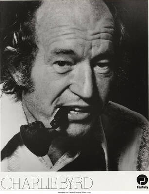 10 x 8 inch photograph; Charlie Byrd