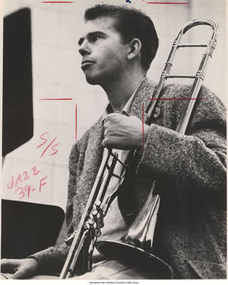 10 x 8 inch photograph; Bob Brookmeyer