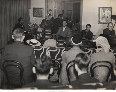 7 3/4 x 9 3/4 inch photograph; unidentified band