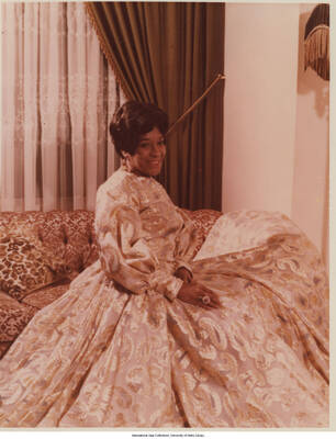 5 x 4 inch photograph; Olive Brown