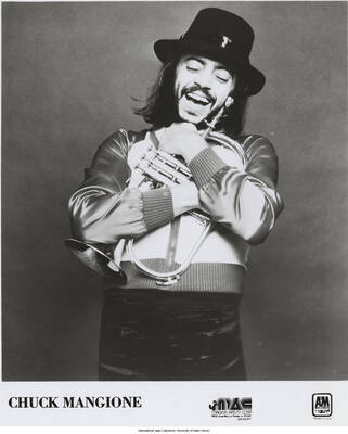10 x 8 inch photograph; Chuck Mangione