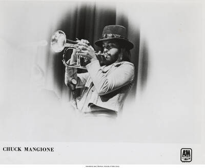 8 x 10 inch photograph; Chuck Mangione