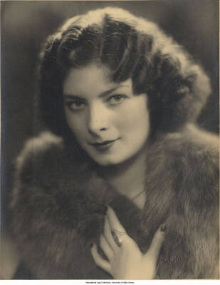 9 3/8 x 7 3/8 inch signed photograph; [Renee Gertler?]