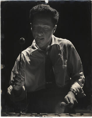 14 x 11 inch photograph; Terry Gibbs
